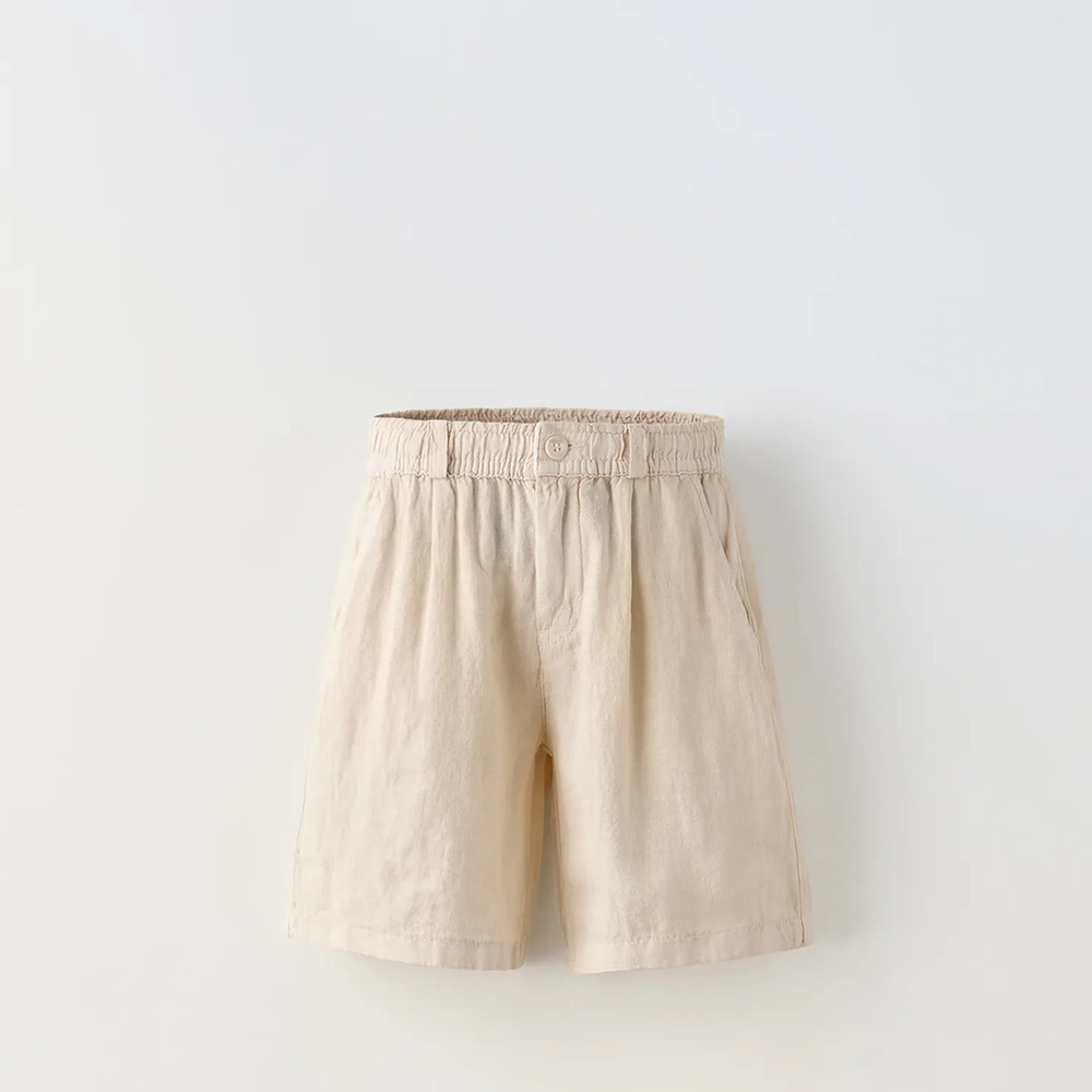 Zara linen shorts. NWT. 6 years.